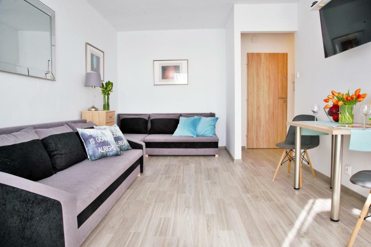 Appartamento Cozy Base Danzica Esterno foto